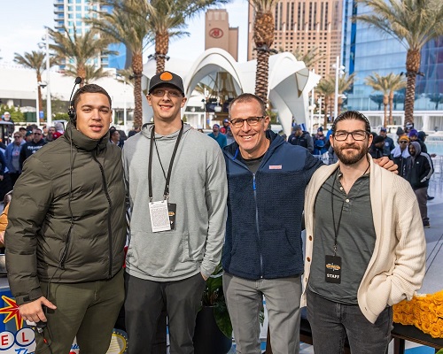 SHU alumni and faculty at super bowl 2024