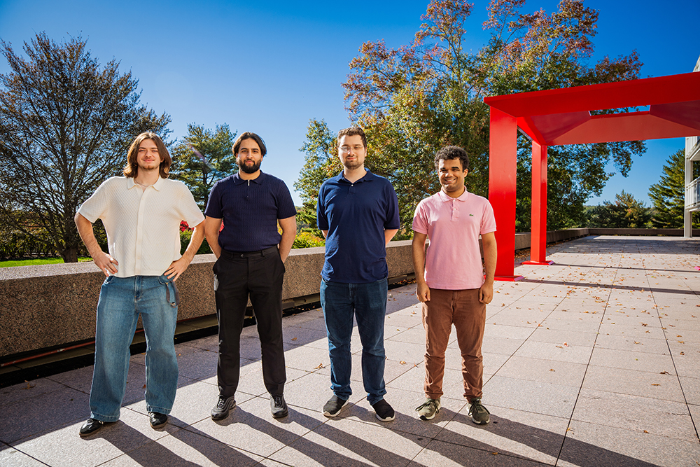 four college students