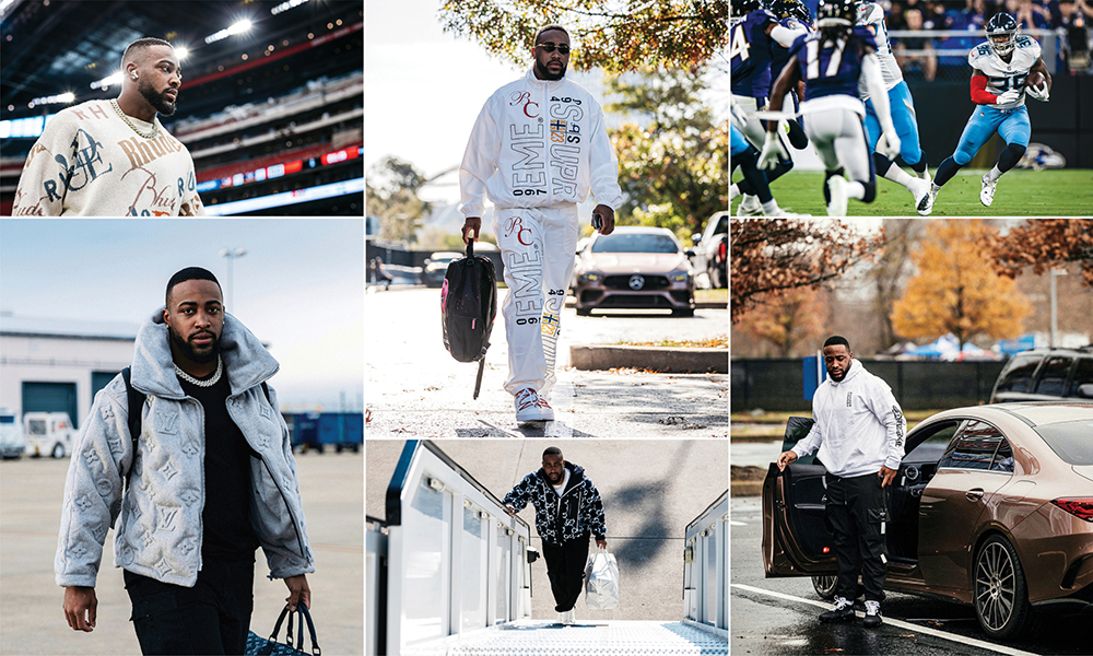 Collage of photos of Julius Chestnut