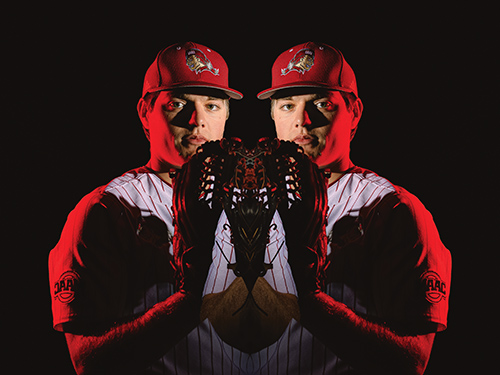 Mirror image of PJ Rogan