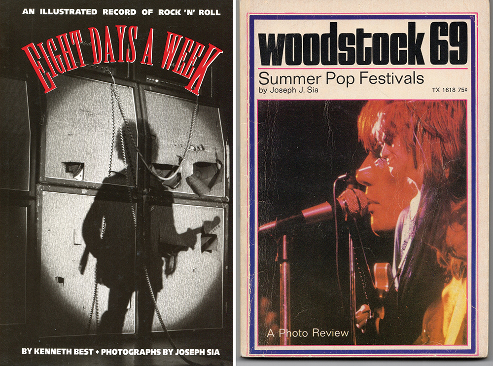 Two book covers of Joe Sias work