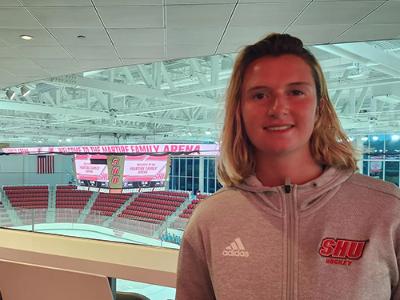 Abbie Ives in the Martire Family Arena