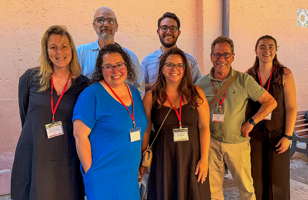 Faculty and students from SHU in Rome