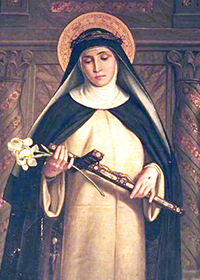 Painting of Catherine of Siena