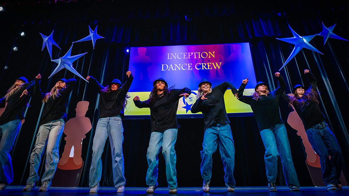 a group of dancers onstage