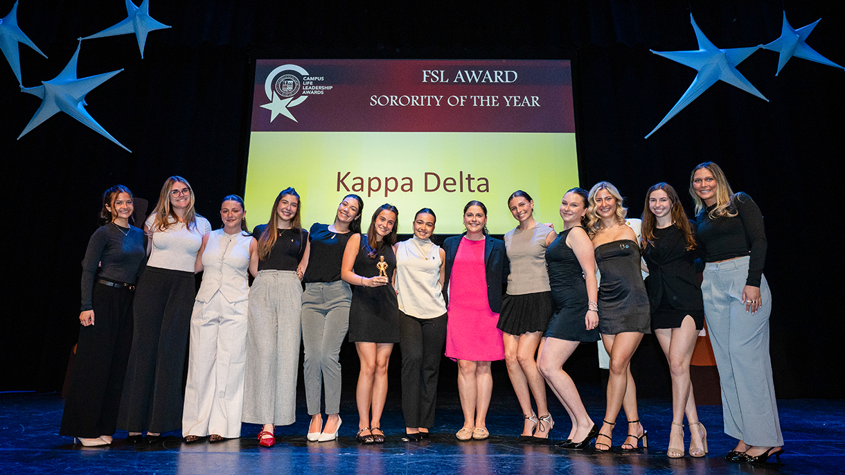 group photo of a sorority