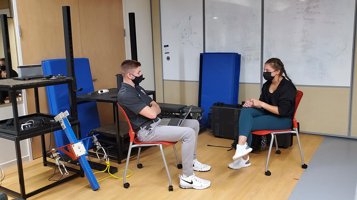 SHU-WELL students doing interviews