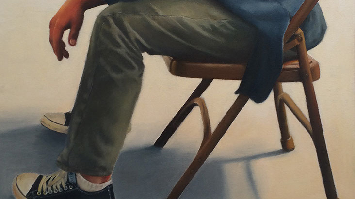 SHU studio art student's drawing