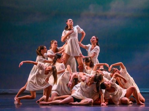 Dancers on stage