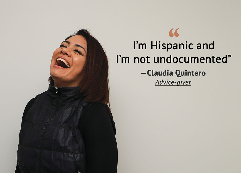 student PSA saying I'm hispanic not undocumented