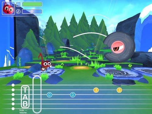 Screenshot of Notey’s World game