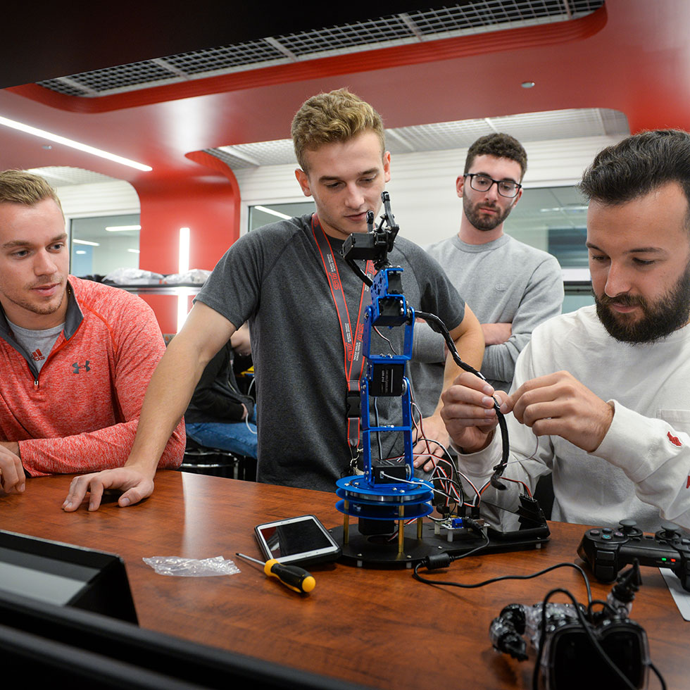 students in the Idea Lab
