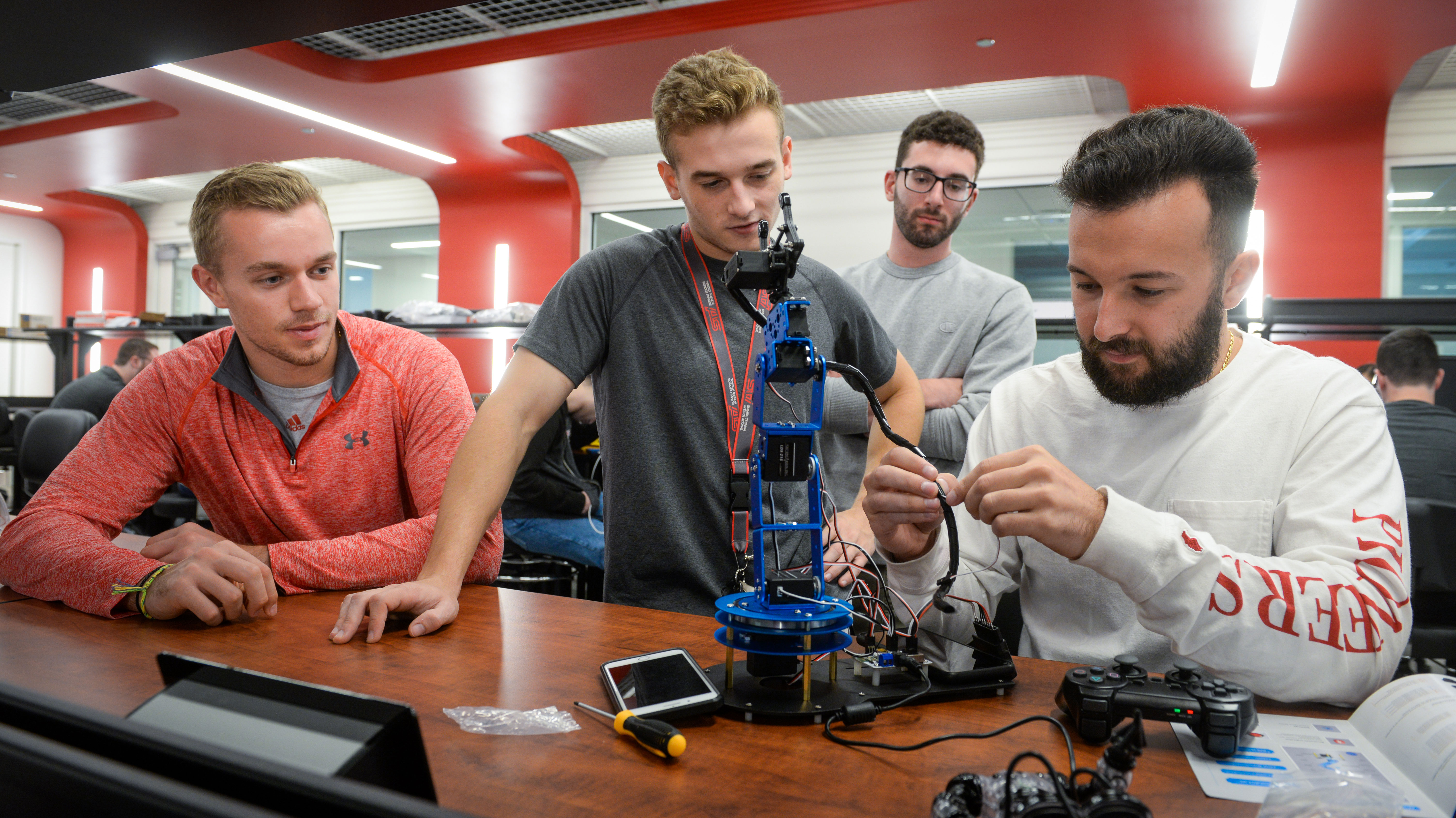 students in the Idea Lab