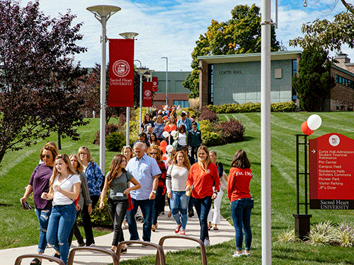 Tour of campus