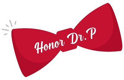 Honor Dr. P bow tie