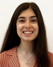 Cristina Pietromonaco student recipient for the Isabelle Farrington scholarship