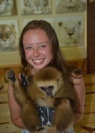 Katelyn Fuller student recipient for the Isabelle Farrington scholarship 