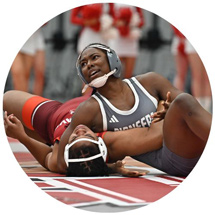 Women wrestling
